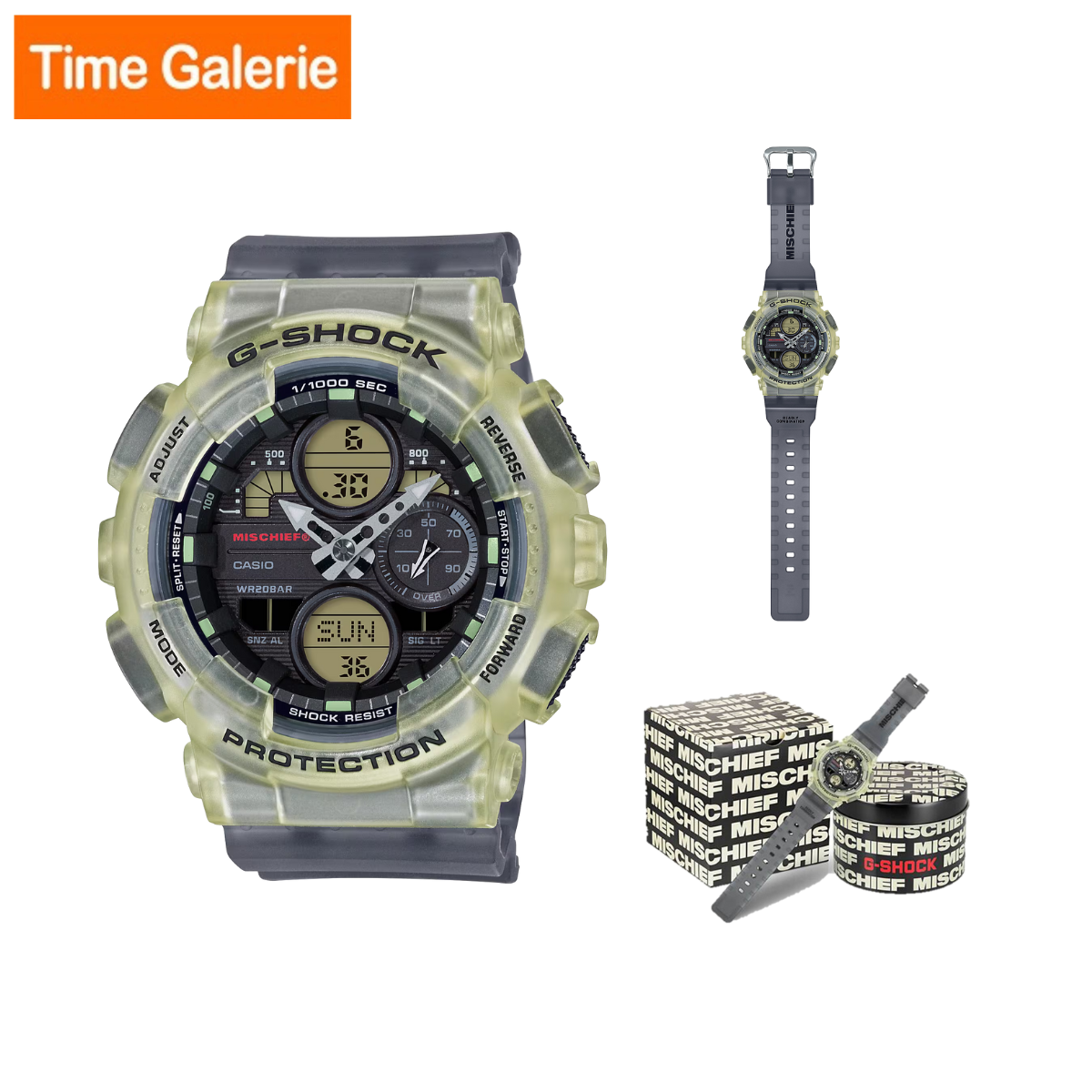 GMAS140MC-1A | White Analog-Digital Men's Watch - G-SHOCK